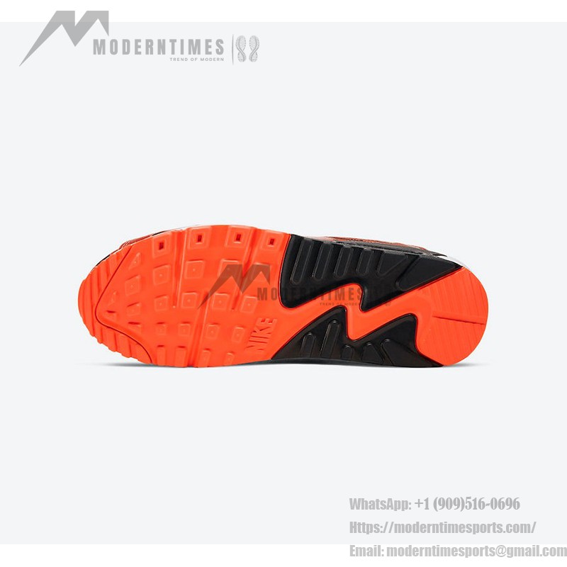 Nike Air Max 90 'Orange Camo' - 大胆なカモフラージュデザイン 鮮やかなオレンジとカモフラージュ柄を特徴とするNike Air Max 90 'Orange Camo' CW4039-800