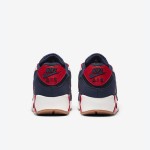 Nike Air Max 90 Premium 'ネイビー/レッド/ホワイト' - 愛国的なデザイン ネイビー、レッド、ホワイトの鮮やかなアクセントが特徴のNike Air Max 90 Premium 'ネイビー/レッド/ホワイト' CJ0611-101