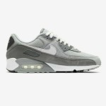 Nike Air Max 90 Premium 'Light Smoke Grey' - ミニマルで快適 ホワイトとダークグレーのアクセントが施されたライトスモークグレーのNike Air Max 90 Premium 'Light Smoke Grey' DA1641-001