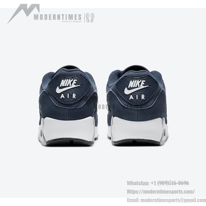 Nike Air Max 90 Premium 'Obsidian/White' - クラシックなネイビーのエレガンス ネイビーブルーとホワイトのトーンが特徴のNike Air Max 90 Premium 'Obsidian/White' DA1641-400