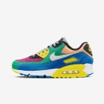 Nike Air Max 90 QS 'ビオテック' CD0917-300 - 大胆なカラフルデザインと快適性 Nike Air Max 90 QS 'ビオテック' CD0917-300 - Max Airクッショニング付きのカラフルなスニーカー