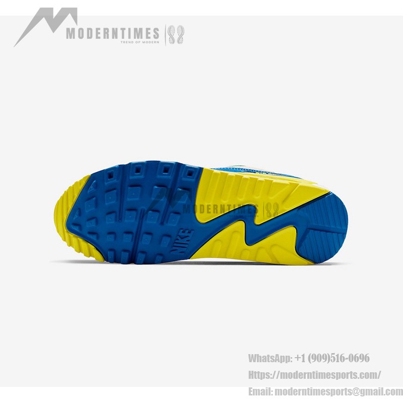 Nike Air Max 90 QS 'ビオテック' CD0917-300 - 大胆なカラフルデザインと快適性 Nike Air Max 90 QS 'ビオテック' CD0917-300 - Max Airクッショニング付きのカラフルなスニーカー