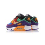 Nike Air Max 90 QS 'ビオテック' CD0917-600 - 大胆なマルチカラーデザインと快適さ Nike Air Max 90 QS 'ビオテック' CD0917-600 - Max Airクッショニング付きのマルチカラースエードスニーカー