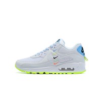 Nike Air Max 90 SE 'ワールドワイド' CK7069-100 | クリーンなホワイトデザインにネオンアクセントとMax Airの快適さ
