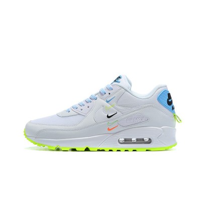 Nike Air Max 90 SE 'ワールドワイド' CK7069-100 | クリーンなホワイトデザインにネオンアクセントとMax Airの快適さ