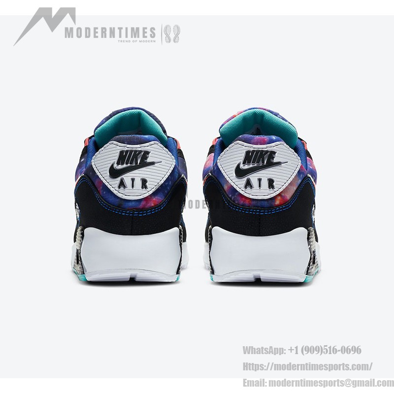 Nike Air Max 90 CW6018-001 - ギャラクシーインスパイアのスニーカー Nike Air Max 90 「スーパーノヴァ」エディション - ギャラクシーデザインとネオンアクセント