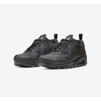 Nike Air Max 90 Surplus CQ7743-001 - トリプルブラックの頑丈なスニーカー | オールウェザー快適性と耐久性のデザイン