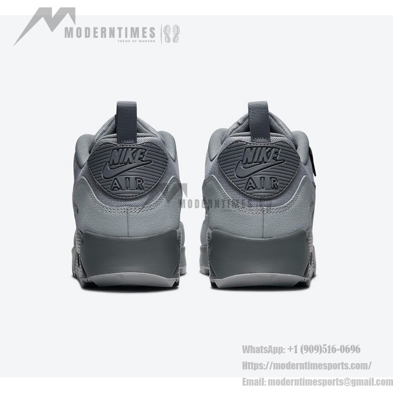 Nike Air Max 90 Surplus DC9389-001 - Durable Wolf Grey Sneakers Nike Air Max 90 Surplus DC9389-001 - Wolf Grey Sneakers with Rugged Design