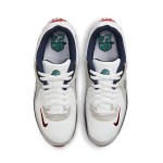 Nike Air Max 90 Swingman エディション - 野球インスパイアのネイビー、レッド、ティールスニーカー Nike Air Max 90 DJ5190-100 Swingman エディション - 野球デザインのネイビー、レッド、ティールスニーカー