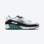 Nike Air Max 90 Swingman エディション - 野球インスパイアのネイビー、レッド、ティールスニーカー Nike Air Max 90 DJ5190-100 Swingman エディション - 野球デザインのネイビー、レッド、ティールスニーカー