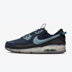 Nike Air Max 90 Terrascape DV7413-400 - Navy Sneaker with Light Blue Accents and Sustainable Materials Nike Air Max 90 Terrascape - Navy and Light Blue Design with Eco-Friendly Features