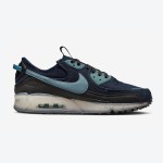 Nike Air Max 90 Terrascape DV7413-400 - Navy Sneaker with Light Blue Accents and Sustainable Materials Nike Air Max 90 Terrascape - Navy and Light Blue Design with Eco-Friendly Features