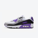 Nike Air Max 90 WMNS 'パープルアクセント' CD0490-103 - スタイリッシュなレトロスタイルとMax Airの快適さ Nike Air Max 90 WMNS 'パープルアクセント' CD0490-103 - ホワイトとグレーにパープルのアクセントを効かせたスニーカー