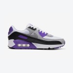 Nike Air Max 90 WMNS 'パープルアクセント' CD0490-103 - スタイリッシュなレトロスタイルとMax Airの快適さ Nike Air Max 90 WMNS 'パープルアクセント' CD0490-103 - ホワイトとグレーにパープルのアクセントを効かせたスニーカー