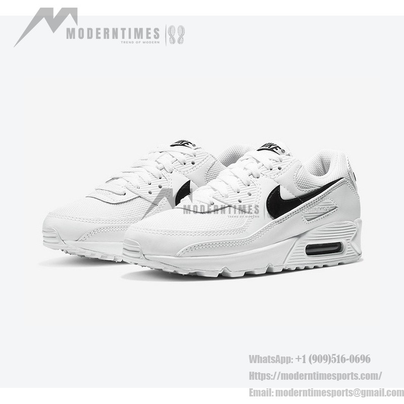 Nike Air Max 90 WMNS 'ホワイト/ブラック' CQ2560-101 - スタイリッシュで快適な女性用スニーカー Nike Air Max 90 WMNS 'ホワイト/ブラック' CQ2560-101 - ミニマリストデザインとMax Airの快適さ