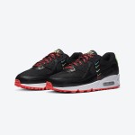 Nike Air Max 90 CK7069-001 - 'Worldwide' エディション Nike Air Max 90 CK7069-001 'Worldwide' エディション、マルチカラースウッシュとネオンアクセント付き
