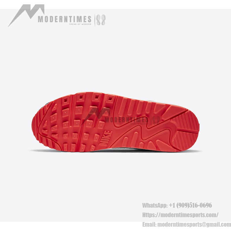 Nike Air Max 90 CK7069-001 - 'Worldwide' エディション Nike Air Max 90 CK7069-001 'Worldwide' エディション、マルチカラースウッシュとネオンアクセント付き
