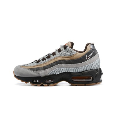 レトロクラシック：Nike Air Max 95 110 CV1642-001 グレー＆ブラウンスニーカー - 快適さとスタイルの完璧なバランス