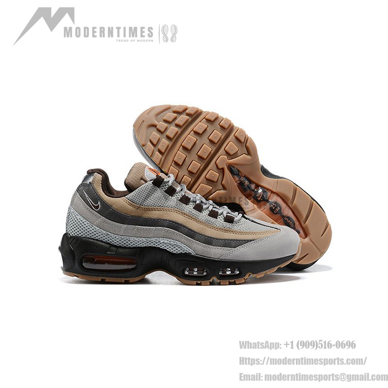 Nike Air Max 95 110 CV1642-001 レトロスニーカー Nike Air Max 95 110 CV1642-001 グレー&ブラウンレトロスニーカー