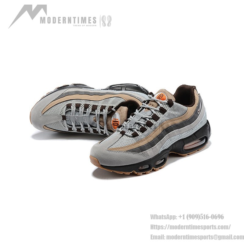 Nike Air Max 95 110 CV1642-001 レトロスニーカー Nike Air Max 95 110 CV1642-001 グレー&ブラウンレトロスニーカー