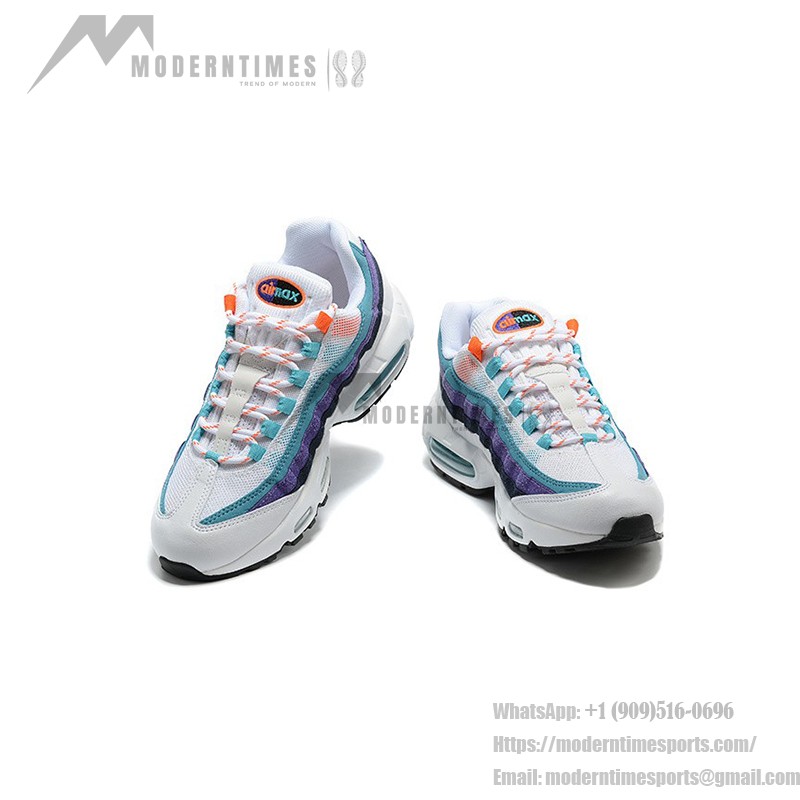 Nike Air Max 95 AV7939-100 ホワイトエアクッションランニングシューズ メンズ – レトロクラシックデザイン Nike Air Max 95 AV7939-100 ホワイト メンズランニングシューズ エアクッション レトロデザイン
