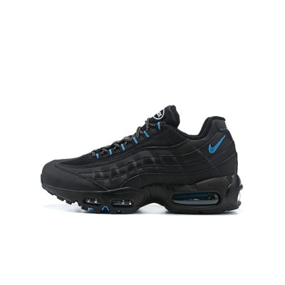 クールなスタイル：Nike Air Max 95 Black Laser Blue DC4115-001 スニーカー - 快適さとファッションの完璧な融合