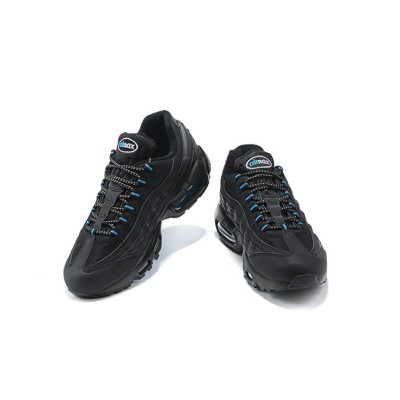 クールなスタイル：Nike Air Max 95 Black Laser Blue DC4115-001 スニーカー - 快適さとファッションの完璧な融合