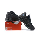 Nike Air Max 95 Black Laser Blue DC4115-001 スニーカー Nike Air Max 95 Black Laser Blue DC4115-001 スニーカー レーザーブルーアクセント付き
