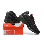 ナイキ エア マックス 95 DR8604-001 ブラックリフレクティブ スニーカー - スタイリッシュ&快適 エアクッション技術を搭載したナイキ エア マックス 95 DR8604-001 ブラックリフレクティブ ボルトオレンジ スニーカー