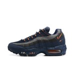 Nike Air Max 95 CW7477-400 ブルー、グレー、オレンジ スニーカー Nike Air Max 95 CW7477-400 ブルー、グレー、オレンジ スニーカー 側面図