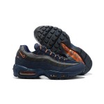 Nike Air Max 95 CW7477-400 ブルー、グレー、オレンジ スニーカー Nike Air Max 95 CW7477-400 ブルー、グレー、オレンジ スニーカー 側面図
