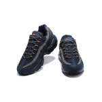 Nike Air Max 95 CW7477-400 ブルー、グレー、オレンジ スニーカー Nike Air Max 95 CW7477-400 ブルー、グレー、オレンジ スニーカー 側面図