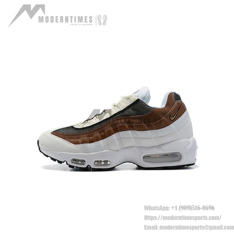 Nike Air Max 95 Cashmere DB0250-100 レトロスニーカー Nike Air Max 95 Cashmere DB0250-100 ホワイト&ブラウンレトロスニーカー