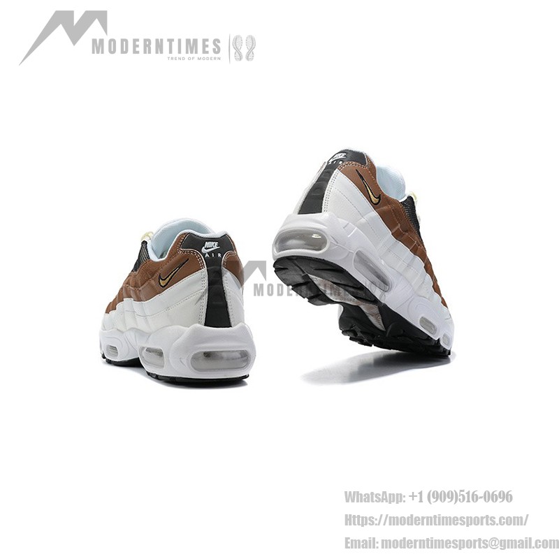 Nike Air Max 95 Cashmere DB0250-100 レトロスニーカー Nike Air Max 95 Cashmere DB0250-100 ホワイト&ブラウンレトロスニーカー