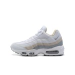 Nike Air Max 95 DA8731-100 ホワイト、ベージュ&グレー スニーカー Nike Air Max 95 DA8731-100 ホワイト、ベージュ&グレー スニーカー 側面図