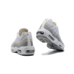 Nike Air Max 95 DA8731-100 ホワイト、ベージュ&グレー スニーカー Nike Air Max 95 DA8731-100 ホワイト、ベージュ&グレー スニーカー 側面図