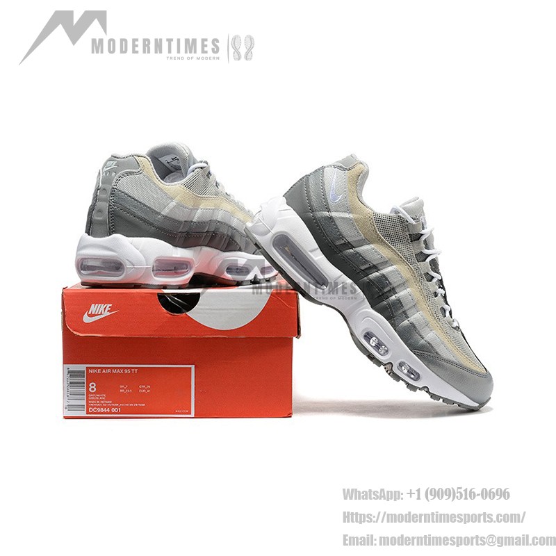 Nike Air Max 95 ミディアム グレー レトロランニングシューズ DC9844-001 メンズ&ウィメンズ Nike Air Max 95 ミディアム グレー クラシック スニーカー DC9844-001 エアクッショニング付き
