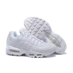 Nike Air Max 95 DH8015-100 オールホワイト スニーカー Nike Air Max 95 DH8015-100 オールホワイト スニーカー 側面図