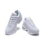 Nike Air Max 95 DH8015-100 オールホワイト スニーカー Nike Air Max 95 DH8015-100 オールホワイト スニーカー 側面図