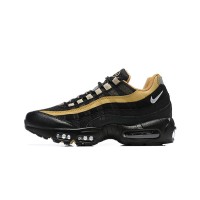 Nike Air Max 95 'Black Elemental Gold' DM0011-004 クラシック レトロ ランニングシューズ、快適で通気性良好、日常使用に最適