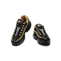 Nike Air Max 95 'Black Elemental Gold' DM0011-004 クラシック レトロ ランニングシューズ、快適で通気性良好、日常使用に最適