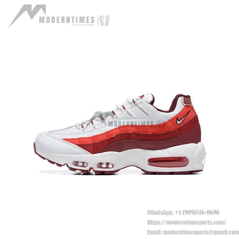 Nike Air Max 95 Photon Dust Picante Red DM0011-005 – レトロスニーカー、Air Maxクッションとスタイリッシュなグレー&レッドの配色 Nike Air Max 95 Photon Dust Picante Red DM0011-005 クラシックレトロランニングシューズ、Air Maxクッションと通気性の良いメッシュアッパー