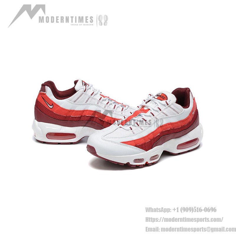 Nike Air Max 95 Photon Dust Picante Red DM0011-005 – レトロスニーカー、Air Maxクッションとスタイリッシュなグレー&レッドの配色 Nike Air Max 95 Photon Dust Picante Red DM0011-005 クラシックレトロランニングシューズ、Air Maxクッションと通気性の良いメッシュアッパー
