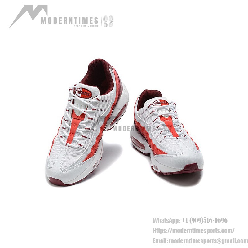 Nike Air Max 95 Photon Dust Picante Red DM0011-005 – レトロスニーカー、Air Maxクッションとスタイリッシュなグレー&レッドの配色 Nike Air Max 95 Photon Dust Picante Red DM0011-005 クラシックレトロランニングシューズ、Air Maxクッションと通気性の良いメッシュアッパー