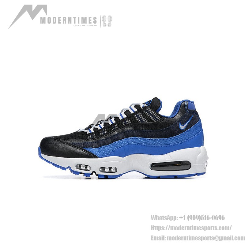 Nike Air Max 95 'Black Team Royal' DM0011-006 スニーカー - 快適でスタイリッシュ Nike Air Max 95 Black Team Royal DM0011-006 スニーカー