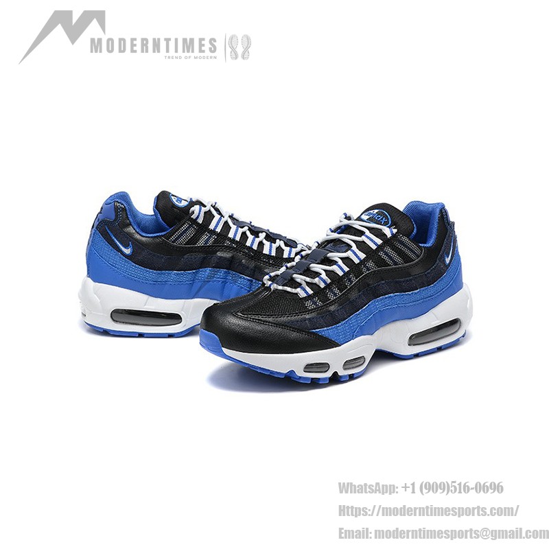 Nike Air Max 95 'Black Team Royal' DM0011-006 スニーカー - 快適でスタイリッシュ Nike Air Max 95 Black Team Royal DM0011-006 スニーカー