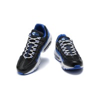 Nike Air Max 95 'Black Team Royal' DM0011-006 | ブラック & チーム ロイヤル ブルー スニーカー | クラシックなレトロデザイン | 快適さと耐久性