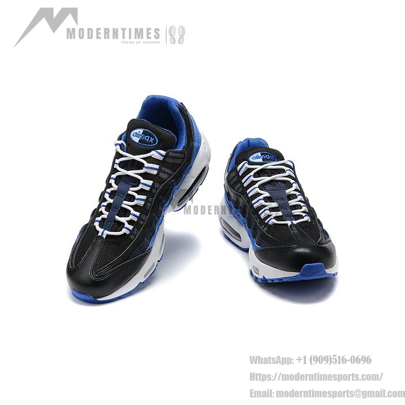 Nike Air Max 95 'Black Team Royal' DM0011-006 スニーカー - 快適でスタイリッシュ Nike Air Max 95 Black Team Royal DM0011-006 スニーカー