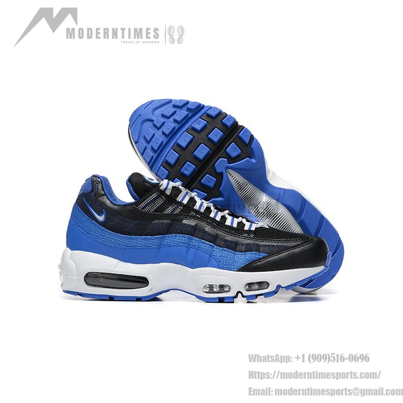 Nike Air Max 95 'Black Team Royal' DM0011-006 スニーカー - 快適でスタイリッシュ Nike Air Max 95 Black Team Royal DM0011-006 スニーカー
