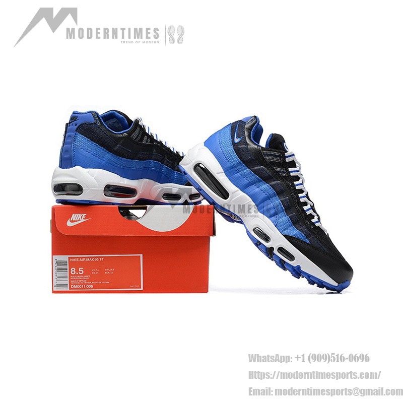 Nike Air Max 95 'Black Team Royal' DM0011-006 スニーカー - 快適でスタイリッシュ Nike Air Max 95 Black Team Royal DM0011-006 スニーカー
